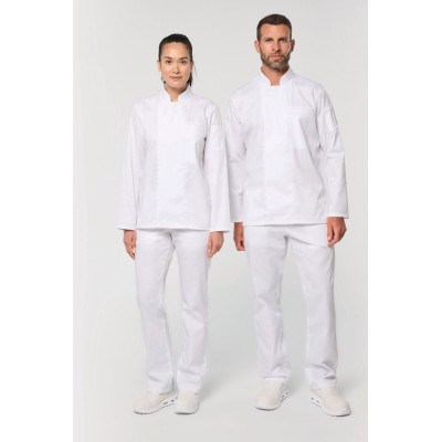 Unisex breathable cooking jacket